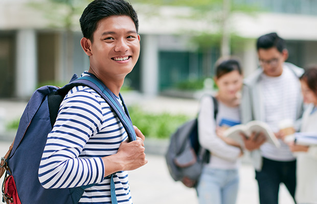 An enrolled Vietnamese student