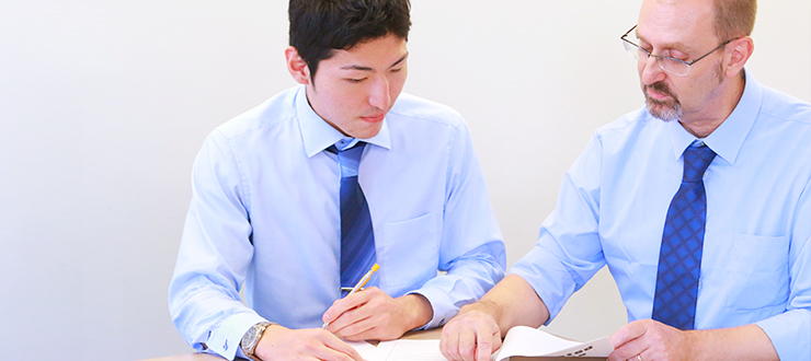 自社商品を紹介するスキルを身に付けて欲しい。